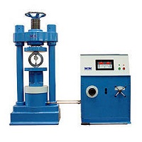 Compression testing machine electricity manually